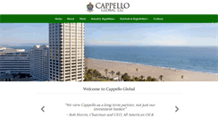 Desktop Screenshot of cappellocorp.com